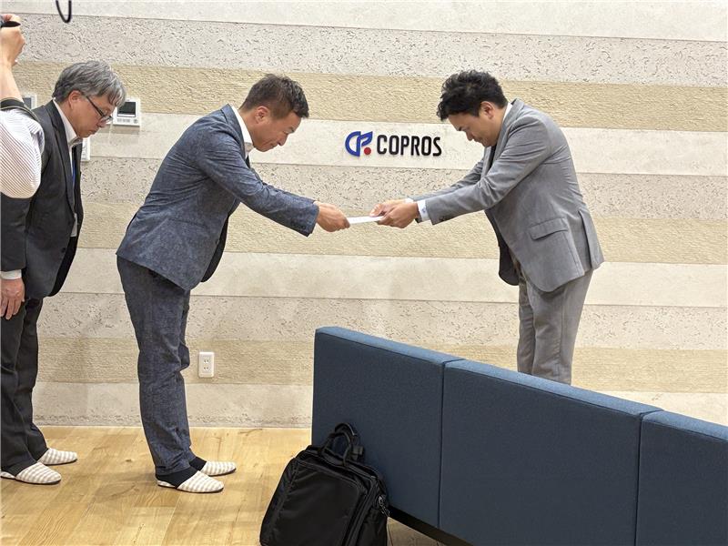 下関市の前田市長と公共職業安定所の横川所長が来訪！